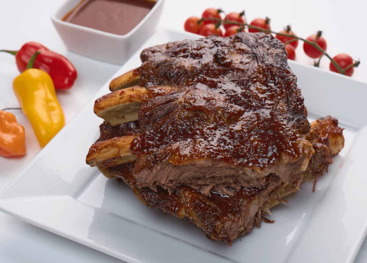 ribs with ranch dressing Ranch-Rubbed Pork Ribs